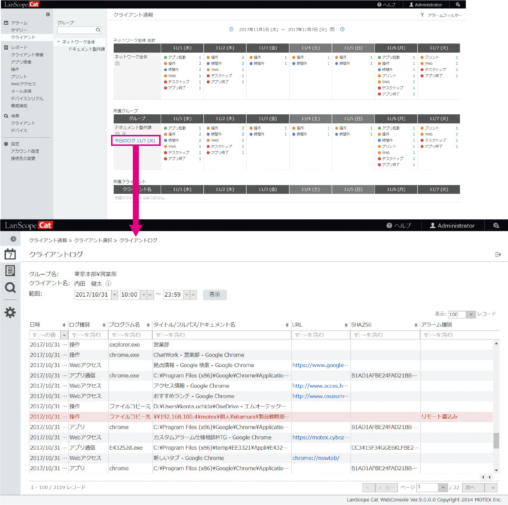 Cat Ver.9.0 リリース特集① - wiz LANSCOPE ブログ