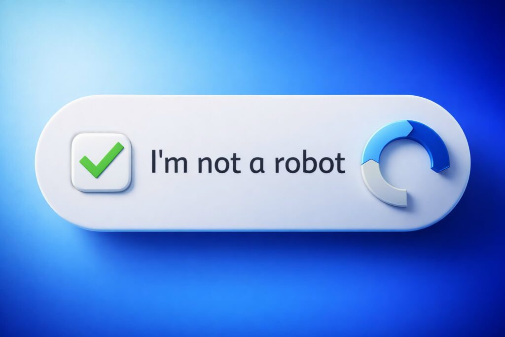 私はロボットではありません」が詐欺の可能性？偽CAPTCHAと本物の