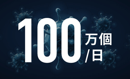 100万個／日