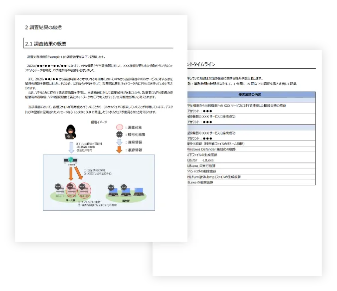 報告書イメージ